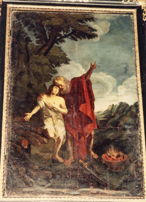 tableau : Sacrifice d'Abraham (le)