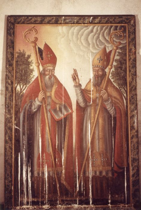tableau : Saint Éloi et Saint Pons