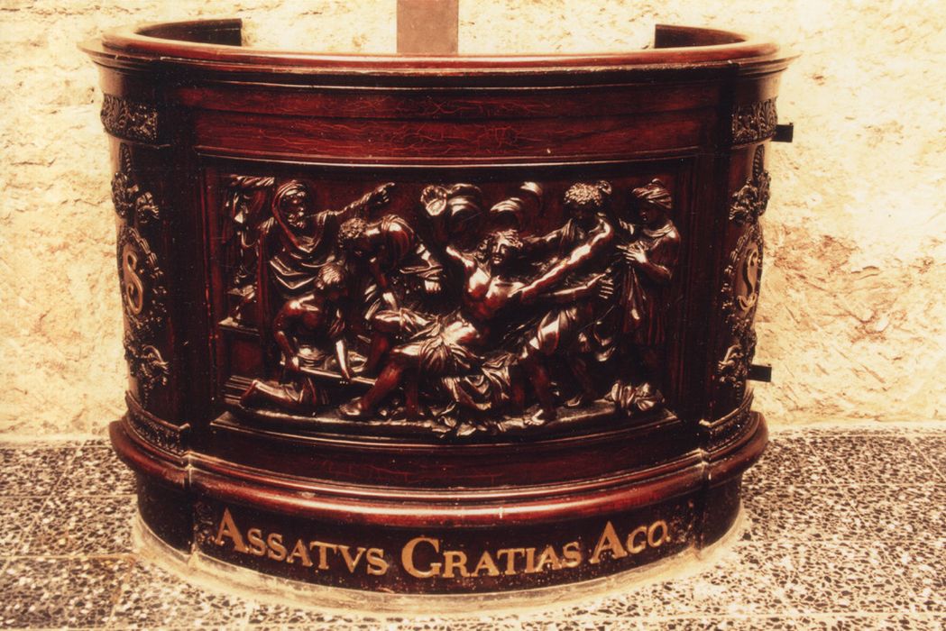 cuve de la chaire à prêcher