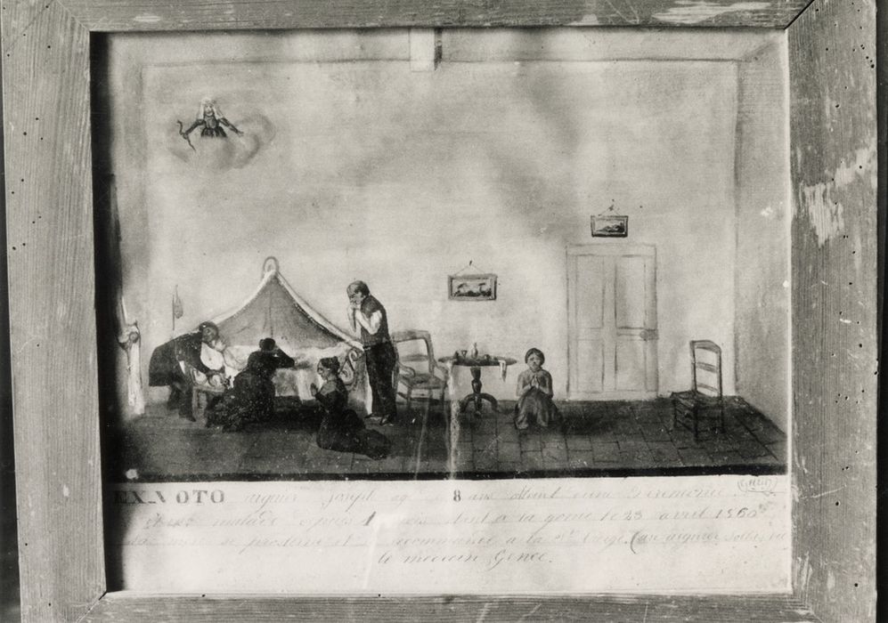 ex-voto : Joseph Aiguier (23 avril 1860)