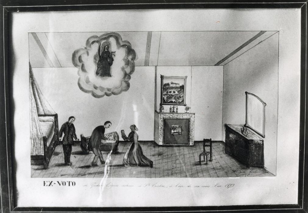 ex-voto : Gustave Eiguier (1873)