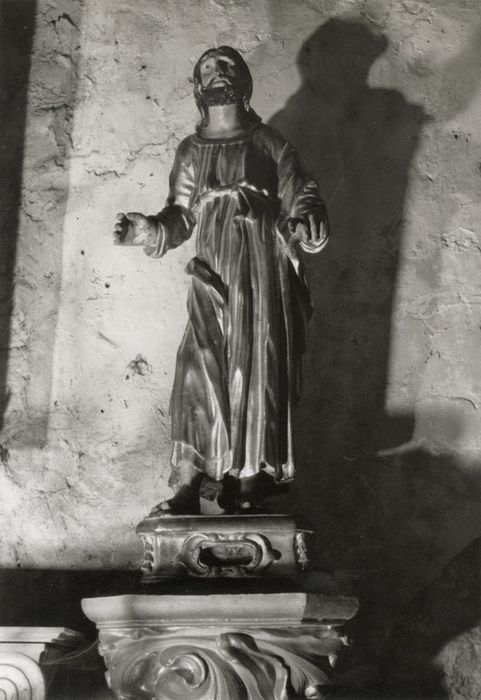 statue-reliquaire d'un saint non identifié