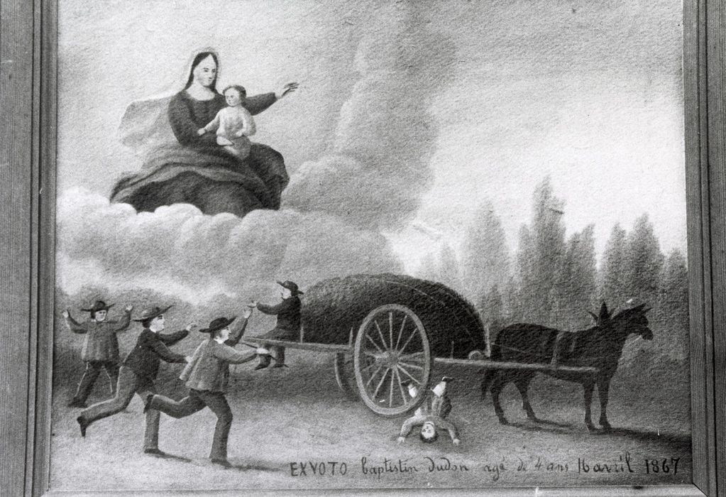 ex-voto : Baptistin Dudon (1867)