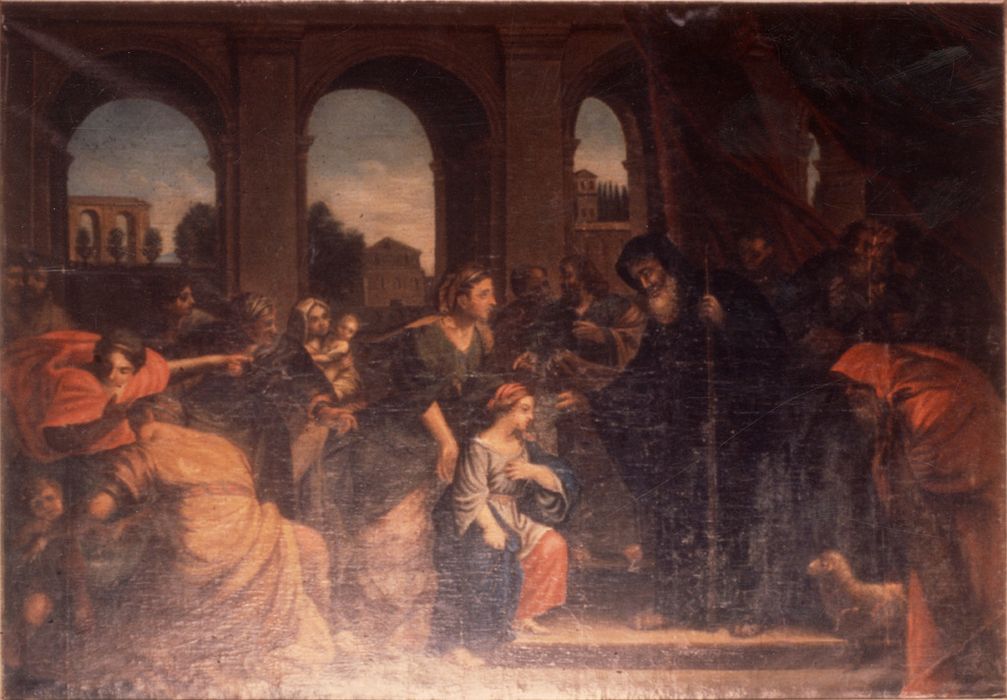 tableau : Présentation de la Vierge