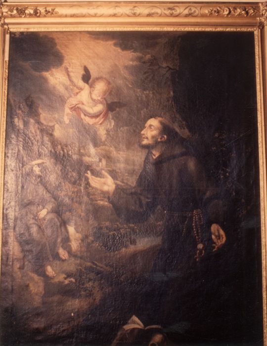 tableau : Saint François (?)