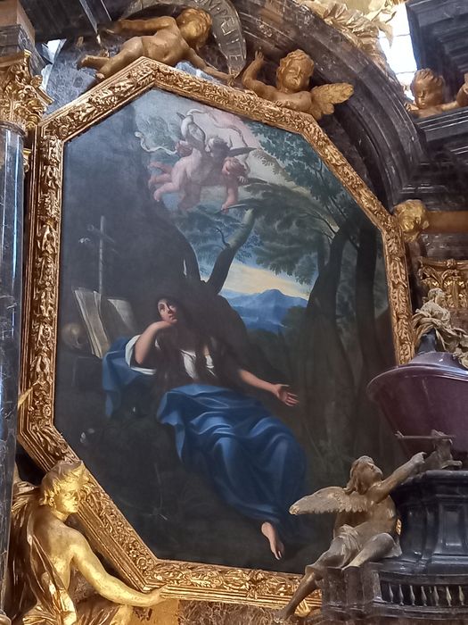 tableau : Sainte Madeleine à la Sainte-Baume