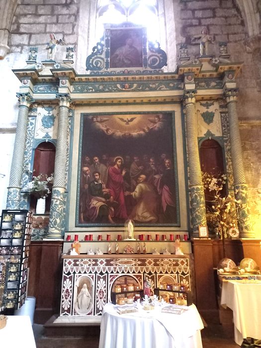 Retable, tableau : Christ au milieu des apôtres