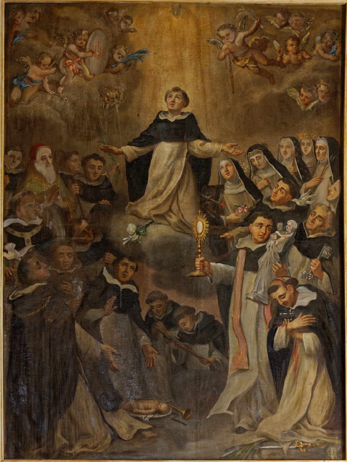 tableau : Apothéose de saint Dominique