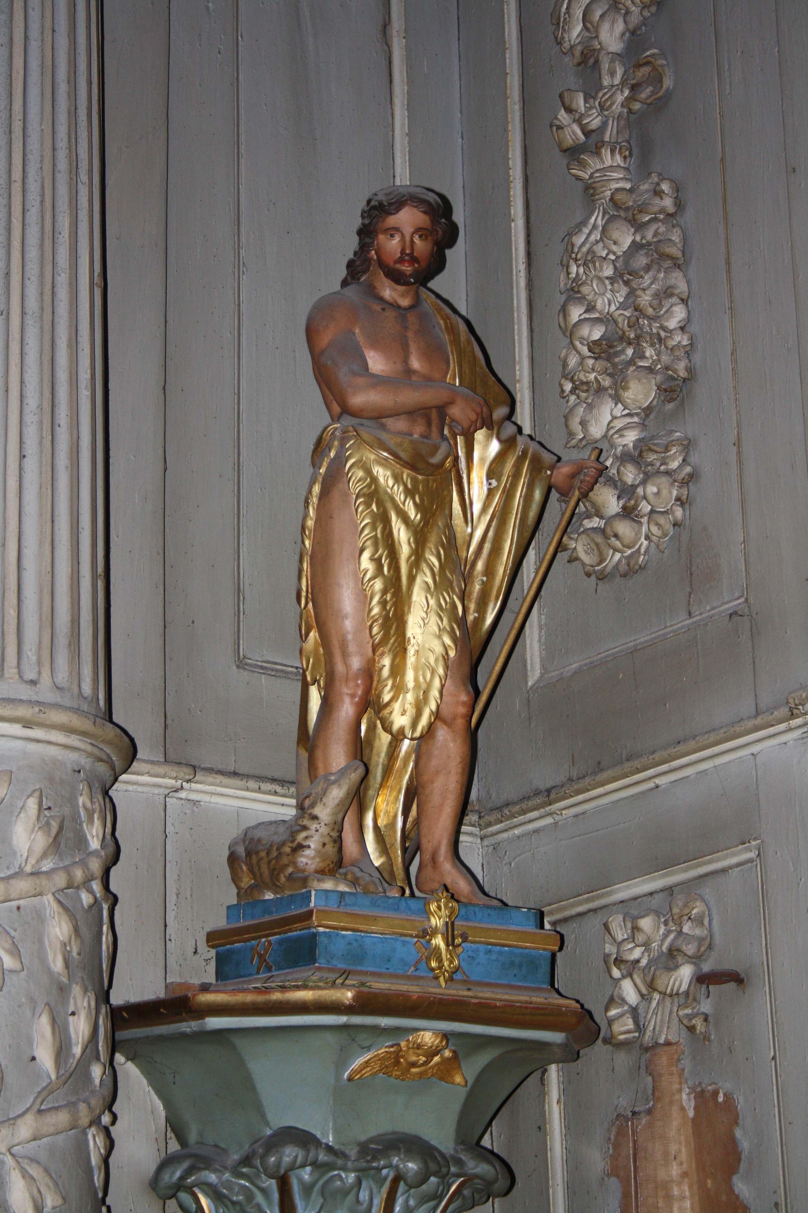 statue : Saint Jean-Baptiste