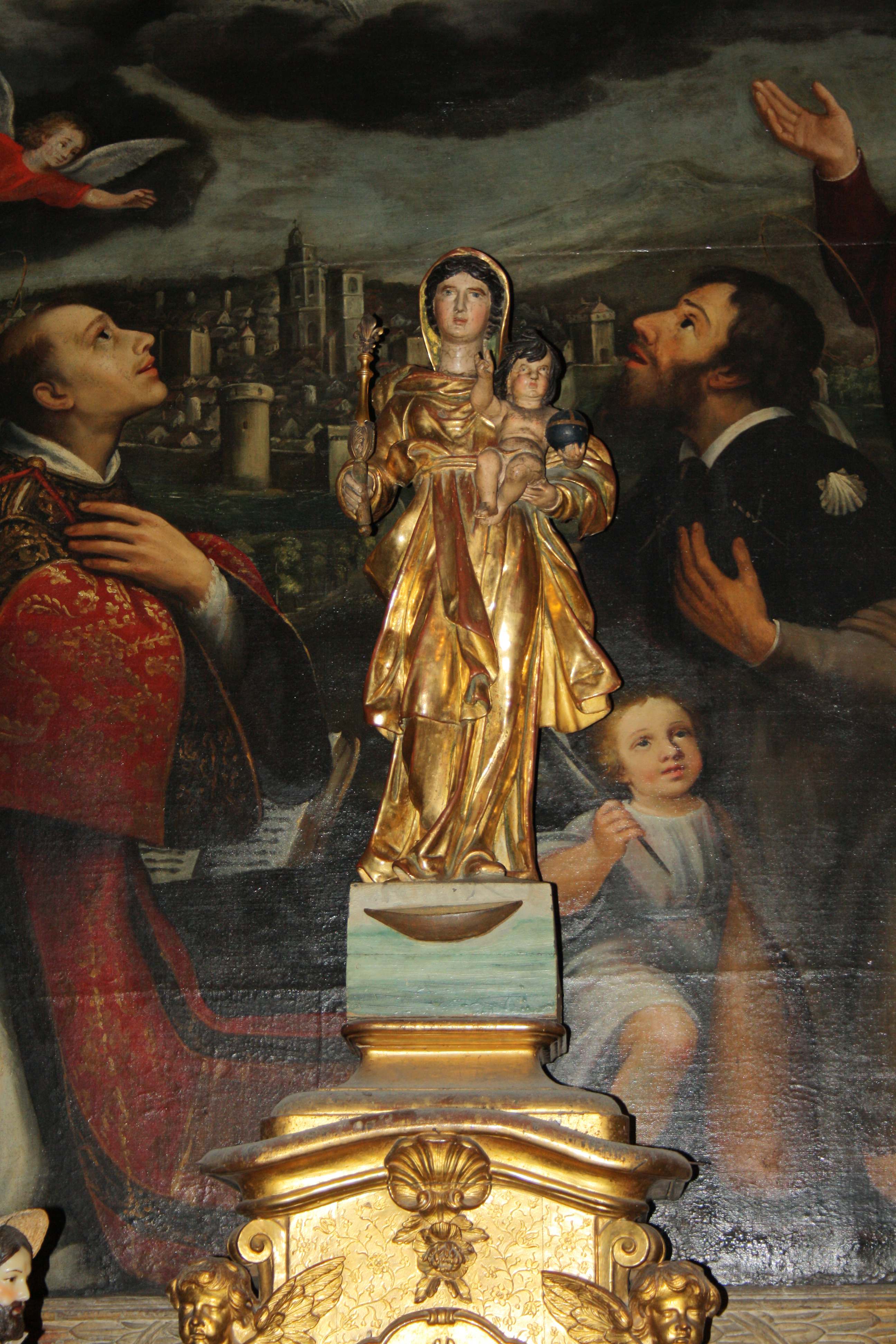 statue : Notre Dame de la Sorguette