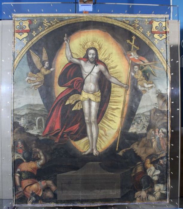 Tableau et son cadre : Résurrection (La)