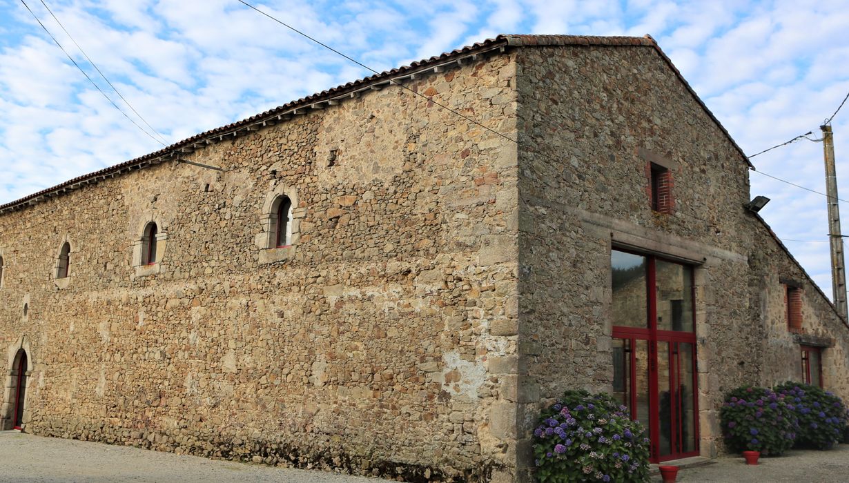 Logis de la Gautronnière : façade sud, vue partielle