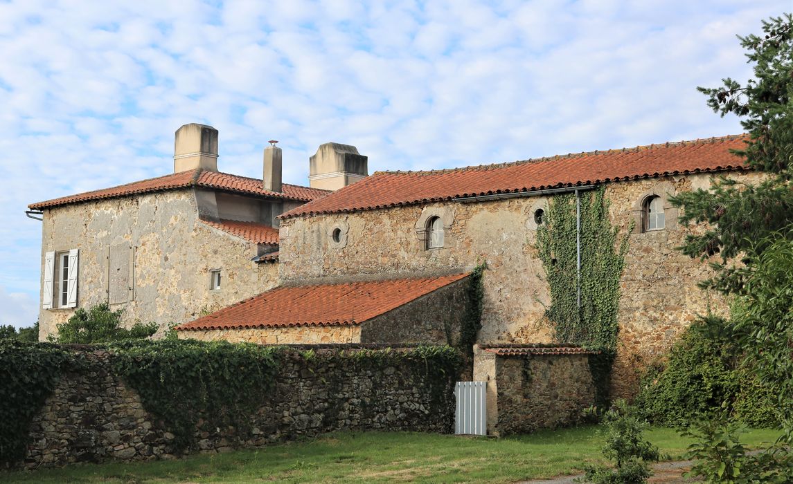 Logis de la Gautronnière : ensemble sud, vue partielle