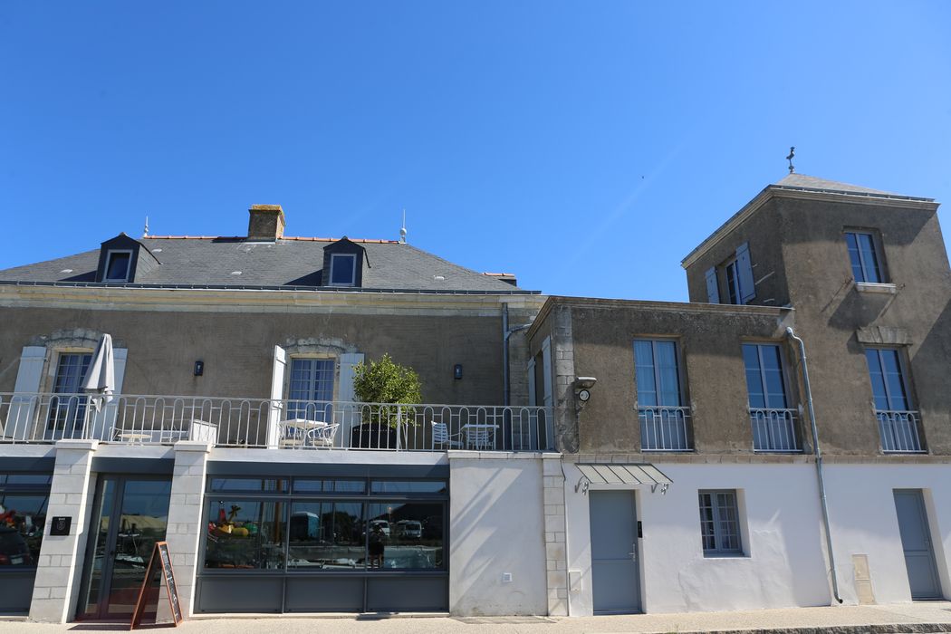 Maison de Lebreton-des-Grapillères, façade sur rue, vue générale