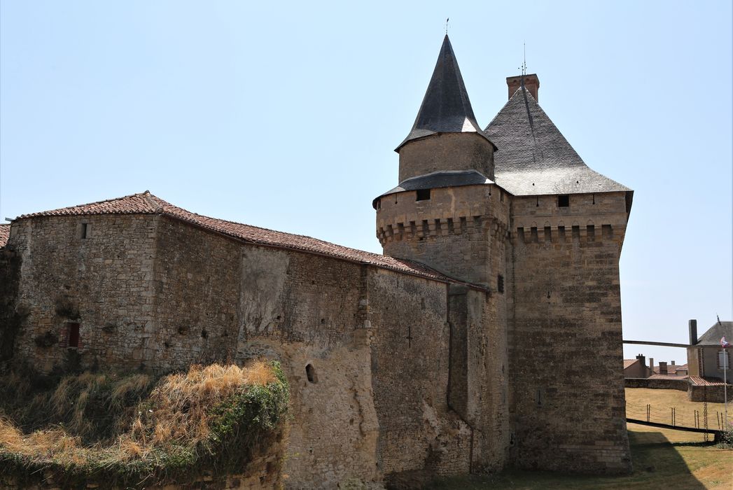 Château, ensemble nord, vue générale