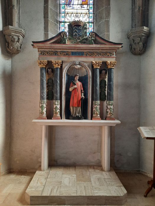 retable de saint Laurent - © Ministère de la Culture (France), Conservation des antiquités et des objets d’art de Vendée – Tous droits réservés 