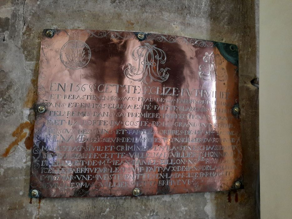 plaque commémorative