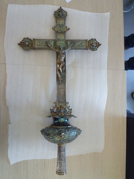 croix de procession - © Ministère de la Culture (France), Conservation des antiquités et des objets d’art de Vendée – Tous droits réservés 