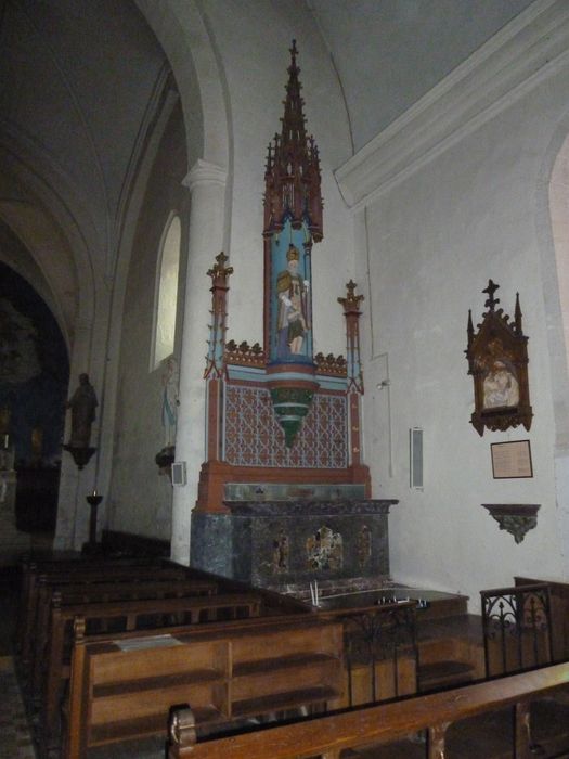 retable latéral sud