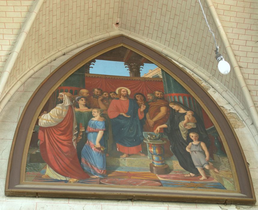 tableau : Denier de la Veuve (le) - © Ministère de la Culture (France), Conservation des antiquités et des objets d’art de Vendée – Tous droits réservés 