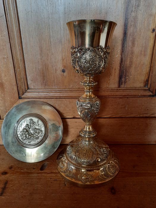 calice et patène - © Ministère de la Culture (France), Conservation des antiquités et des objets d’art de Vendée – Tous droits réservés