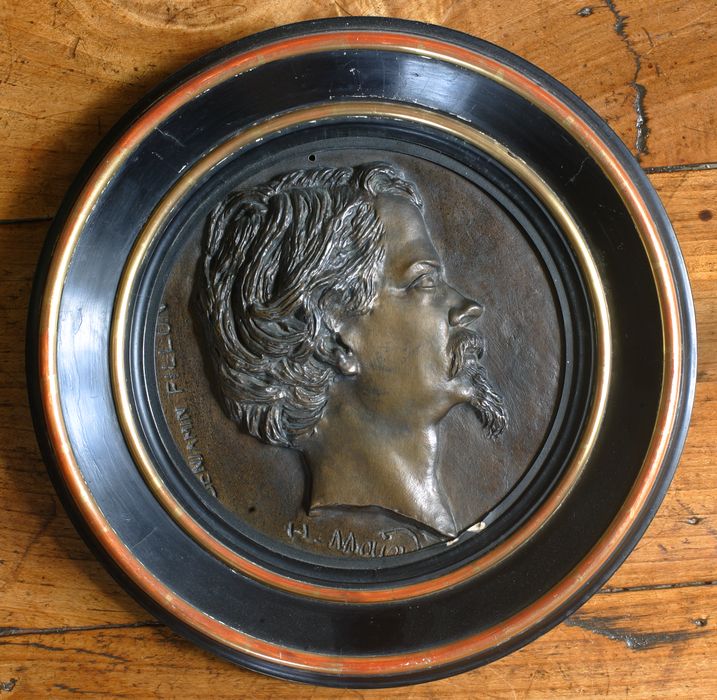 tableau, cadre : Portrait de Benjamin Fillon - © Ministère de la Culture (France), Conservation des antiquités et des objets d’art de Vendée – Tous droits réservés 