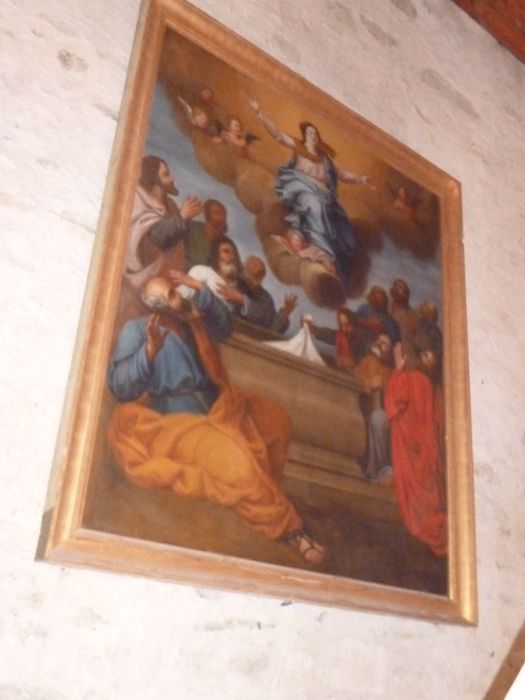 tableau : Assomption de la Vierge (le) - © Ministère de la Culture (France), Conservation des antiquités et des objets d’art de Vendée – Tous droits réservés