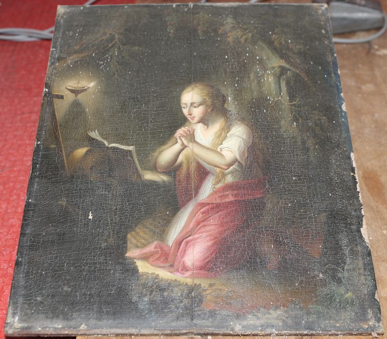 tableau : Sainte Madeleine - © Ministère de la Culture (France), Conservation des antiquités et des objets d’art de Vendée – Tous droits réservés 