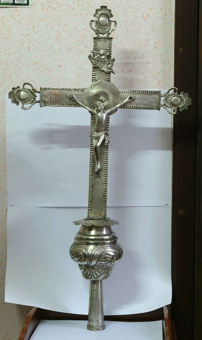 croix de procession - © Ministère de la Culture (France), Conservation des antiquités et des objets d’art de Vendée – Tous droits réservés 