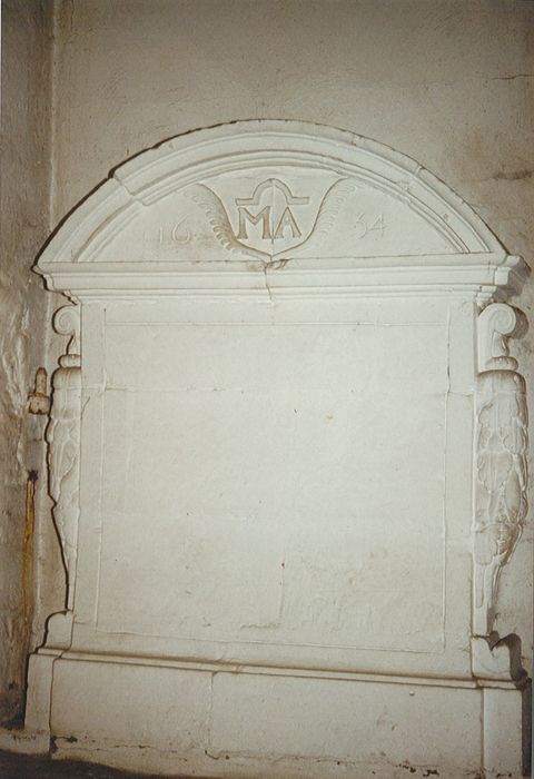 couronnement du retable sud (fragment de retable)
