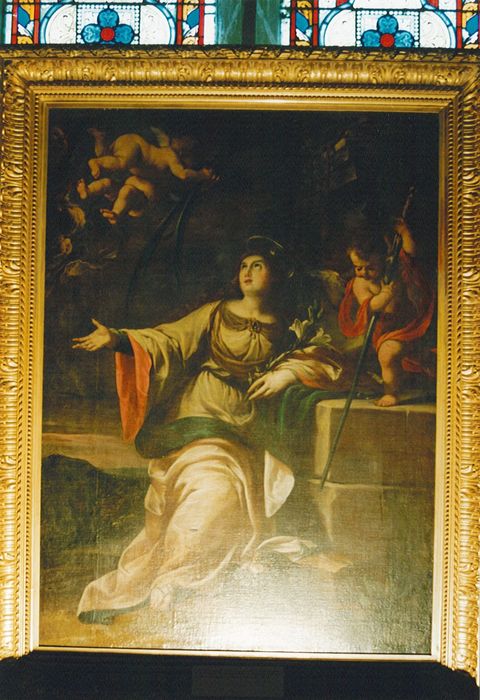 tableau : Sainte Catherine d'Alexandrie