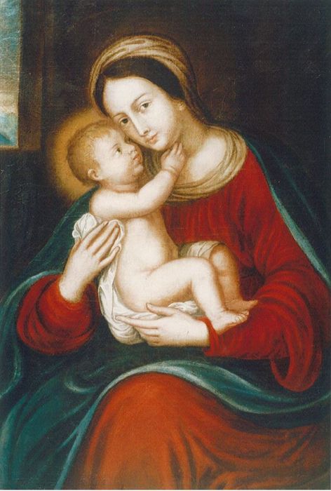 Tableau n°1565 : Vierge à l'Enfant