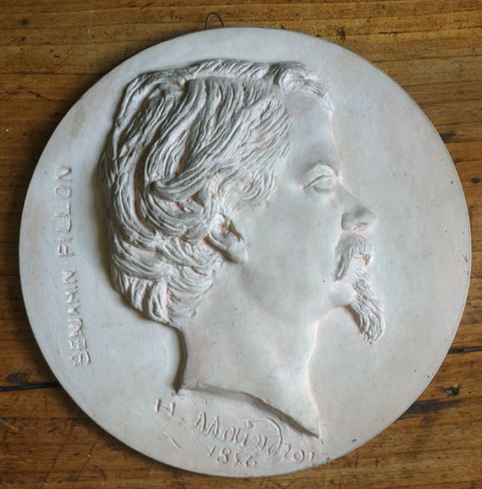 tableau (modèle) : Portrait de Benjamin Fillon - © Ministère de la Culture (France), Conservation des antiquités et des objets d’art de Vendée – Tous droits réservés 