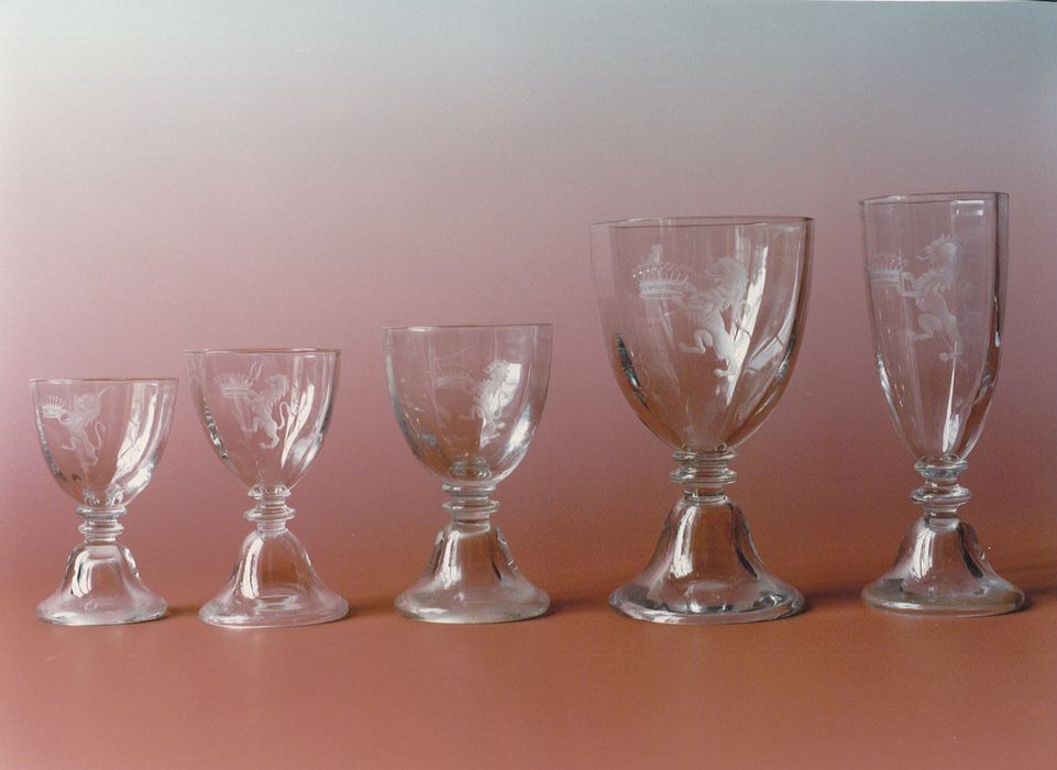 verre (service de verres) - © Ministère de la Culture (France), Conservation des antiquités et des objets d’art de Vendée – Tous droits réservés