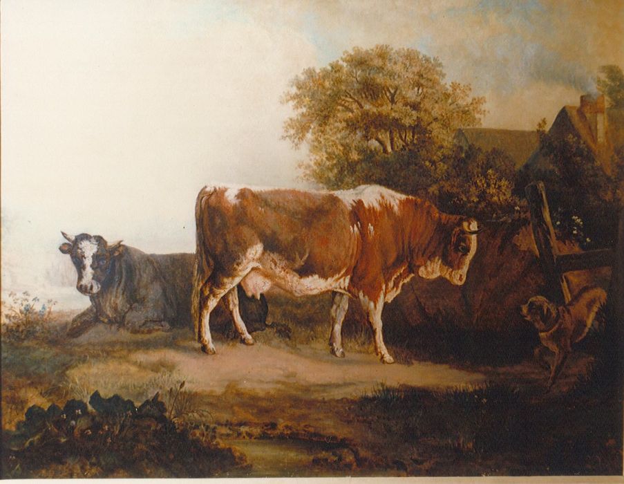 tableau : Scène champêtre - © Ministère de la Culture (France), Conservation des antiquités et des objets d’art de Vendée – Tous droits réservés