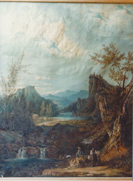 tableau : Paysage (n°2) - © Ministère de la Culture (France), Conservation des antiquités et des objets d’art de Vendée – Tous droits réservés