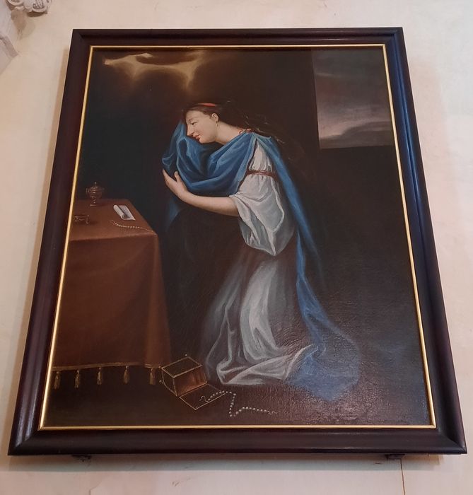 tableau : Sainte Madeleine - © Ministère de la Culture (France), Conservation des antiquités et des objets d’art de Vendée – Tous droits réservés
