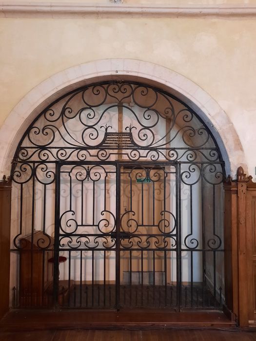 clôture (grille d'entrée) - © Ministère de la Culture (France), Conservation des antiquités et des objets d’art de Vendée – Tous droits réservés 