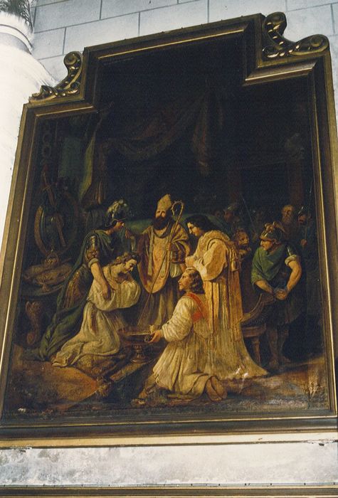 tableau : Le Baptême de Constantin