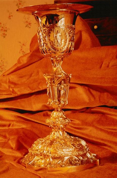 calice, patène - © Ministère de la Culture (France), Conservation des antiquités et des objets d’art de Vendée – Tous droits réservés