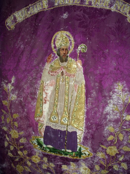 bannière de procession : Saint Hilaire