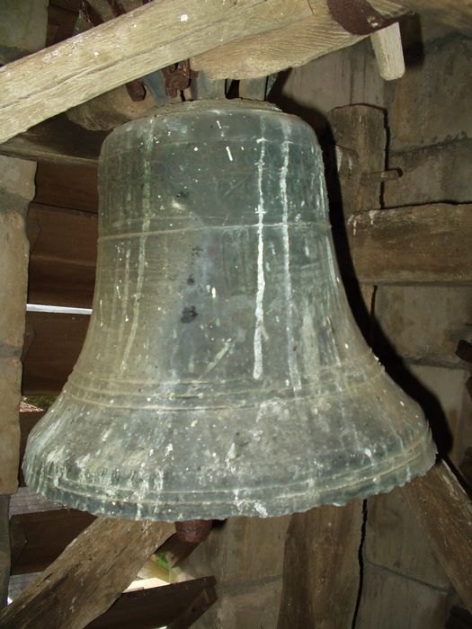 cloche, détail de l'inscription