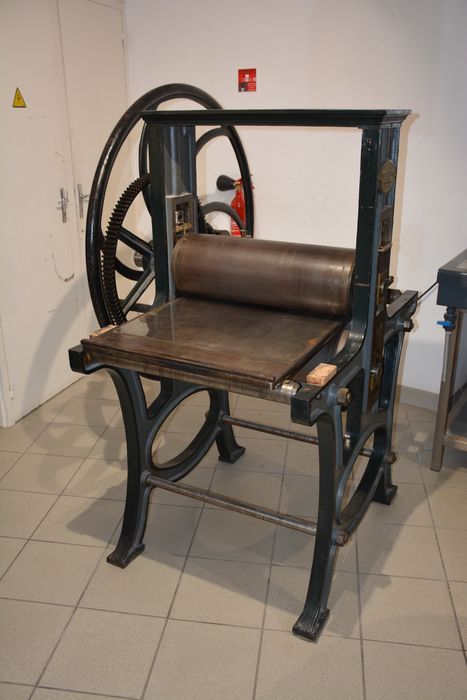 presse lithographique Fleury - © Ministère de la Culture (France), Conservation des antiquités et des objets d’art de la Vienne – Tous droits réservés 