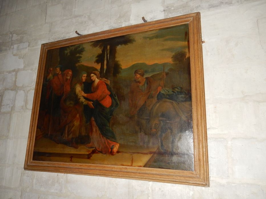 tableau : Visitation (la) - © Ministère de la Culture (France), Conservation des antiquités et des objets d’art de la Vienne – Tous droits réservés