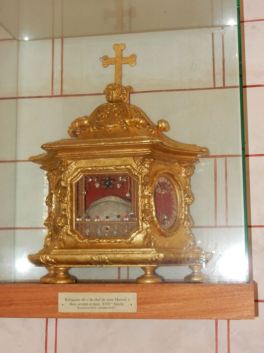 reliquaire dit du chef de saint Martial - © Ministère de la Culture (France), Conservation des antiquités et des objets d’art de la Vienne – Tous droits réservés 