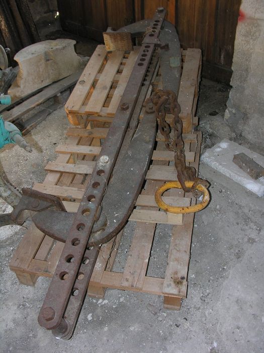 matériel de levage (louve de carrière) dite pince Perdriel - © Ministère de la Culture (France), Conservation des antiquités et des objets d’art de la Vienne – Tous droits réservés