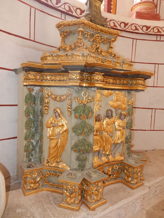 tabernacle, du maître-autel - © Ministère de la Culture (France), Conservation des antiquités et des objets d’art de la Vienne – Tous droits réservés 