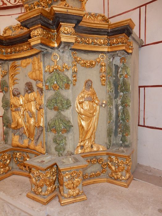 tabernacle, du maître-autel, détail - © Ministère de la Culture (France), Conservation des antiquités et des objets d’art de la Vienne – Tous droits réservés 