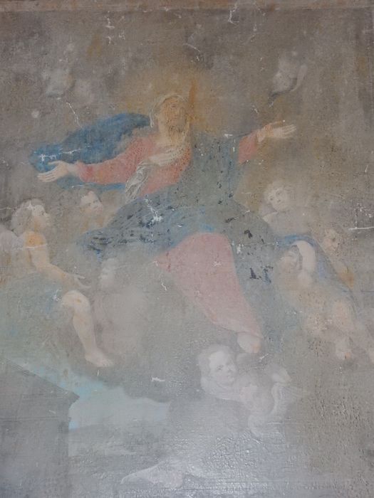 tableau : Assomption, vue partielle - © Ministère de la Culture (France), Conservation des antiquités et des objets d’art de la Vienne – Tous droits réservés 