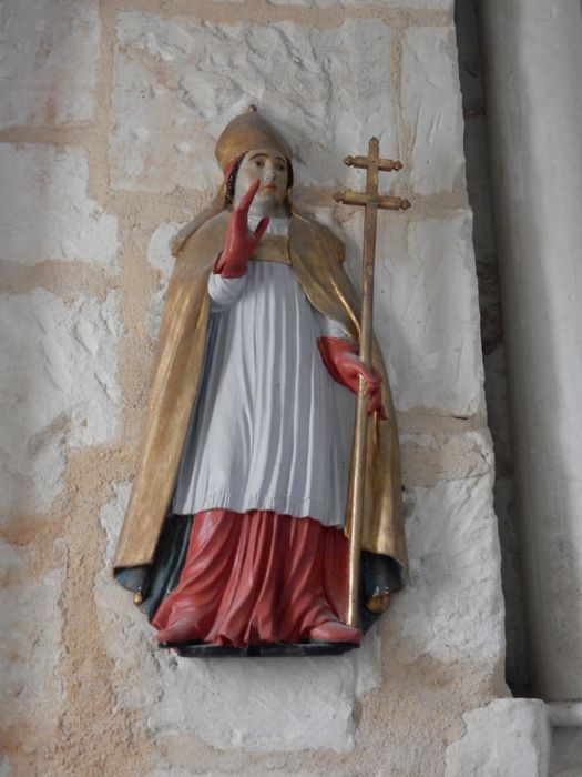 Statue sur console (statuette) : saint Remi